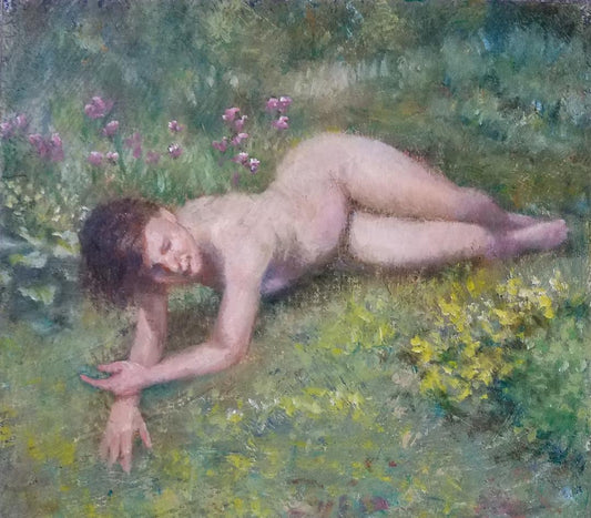 Gregorio Mejia - Reclining Nude