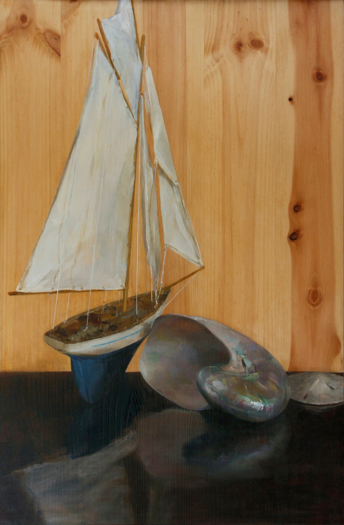 Helen Oh - Sailboat & Nautilus
