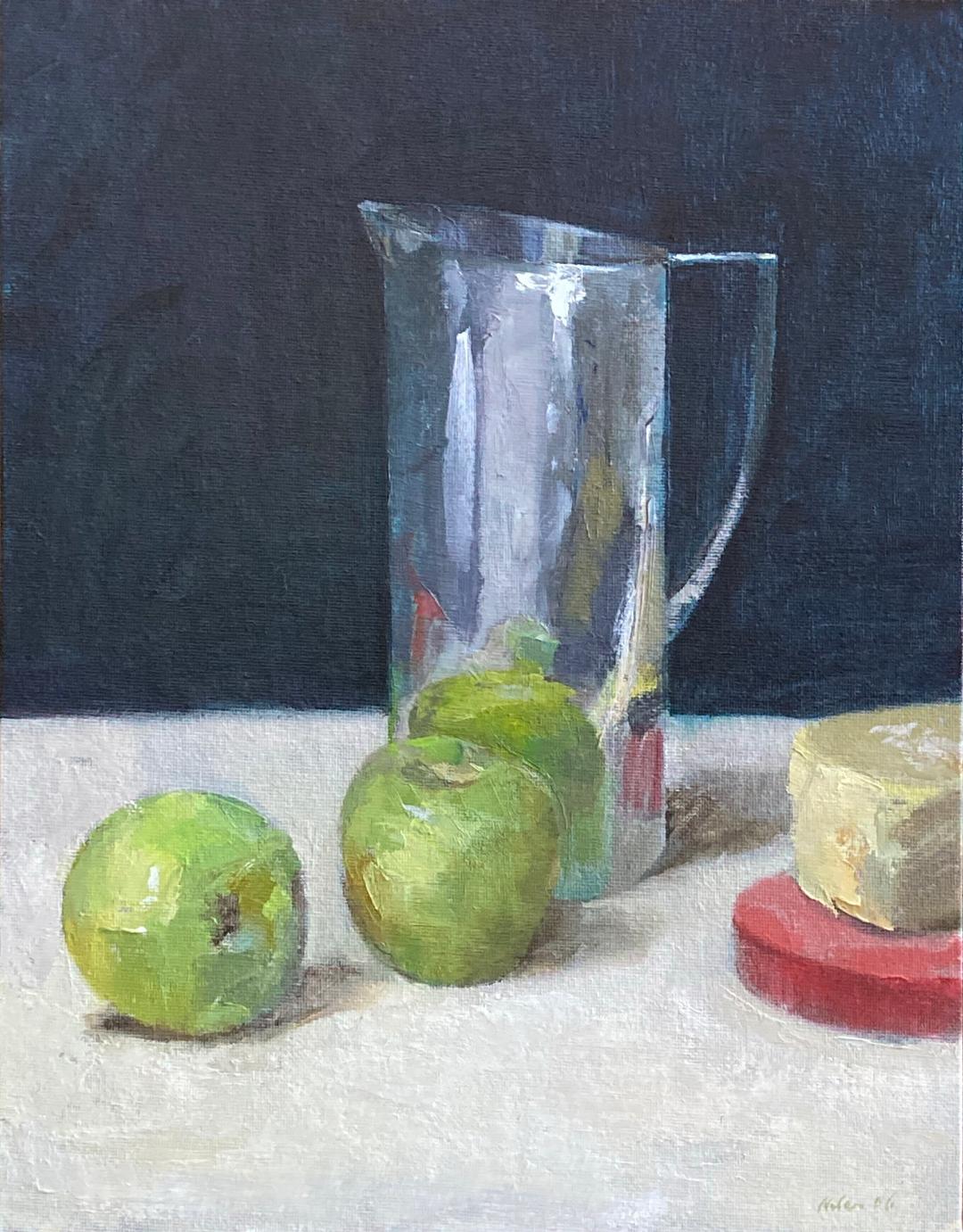 Helen Oh - Still Life with Apples