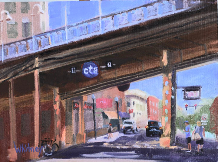 Sue Whitney - Wicker Park "L"