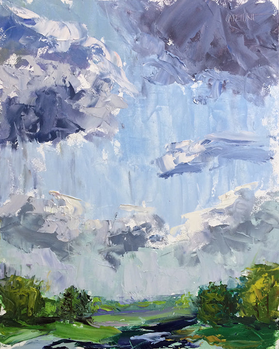 Maggie Capettini – Clouds over Meadow Lake