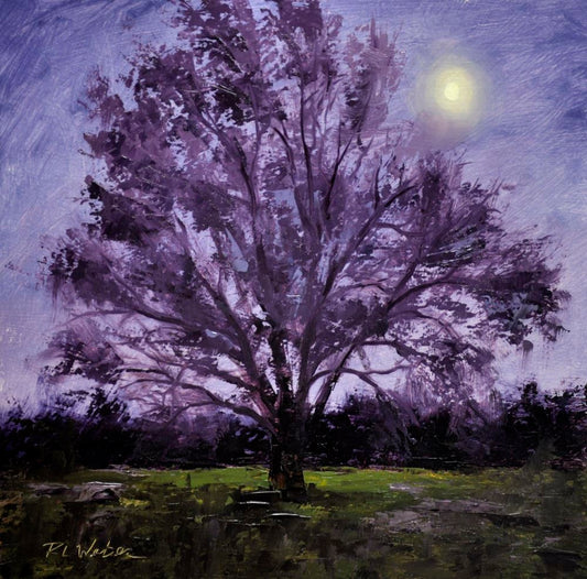 RL Weber – Triad Moonrise Over the Beech Tree